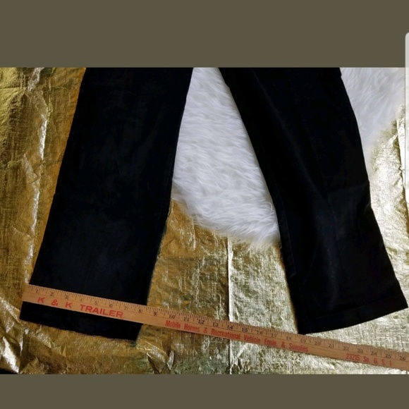 St.John Sport Pants Velvet Velour Gold Tag Marie G - Picture 5 of 7